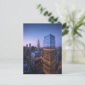 Carte Postale Coucher de soleil sur New York (Debout devant)