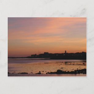Carte Postale Coucher de soleil sur Salthill