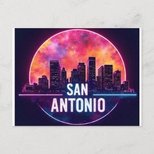 Carte Postale Coucher de soleil sur San Antonio Texas