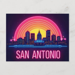 Carte Postale Coucher de soleil sur San Antonio Texas