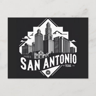 Carte Postale Coucher de soleil sur San Antonio Texas
