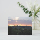 Carte Postale Coucher de soleil toscan (Debout devant)