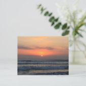 Carte Postale Coucher de soleil tropical (Debout devant)