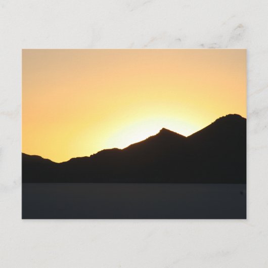 Carte Postale coucher de soleil uyuni (Devant)