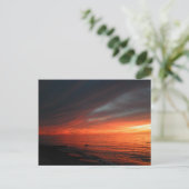 Carte Postale Coucher de soleil vermillon 062907 (Debout devant)