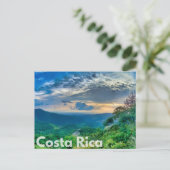 Carte postale Coucher du Costa Rica (Debout devant)
