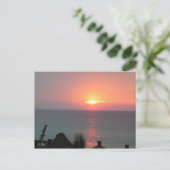 Carte Postale Coucher du soleil (Debout devant)