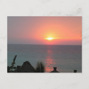 Carte Postale Coucher du soleil