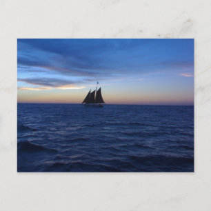 Carte Postale Coucher du soleil