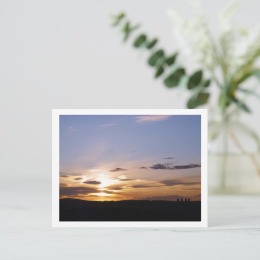 Carte Postale Coucher du soleil (Debout devant)