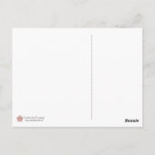 Carte Postale Coucher du soleil (Dos)