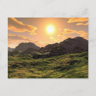 Carte Postale Coucher du soleil