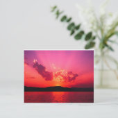 Carte Postale Coucher du soleil (Debout devant)