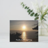 Carte Postale Coucher du soleil (Debout devant)