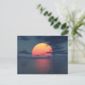 Carte Postale Coucher du soleil (Debout devant)