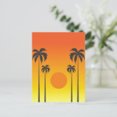 Carte Postale Coucher du soleil (Debout devant)