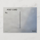 Carte Postale Coucher du soleil (Dos)