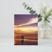 Carte Postale coucher du soleil 2 (Debout devant)