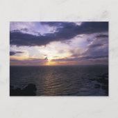 Carte Postale Coucher du soleil (2) (Devant)