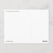 Carte Postale Coucher du soleil au camp de sentiers, chemin Whit (Dos)