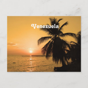 Carte Postale Coucher du soleil au Venezuela