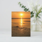 Carte Postale Coucher du soleil Bali (Debout devant)