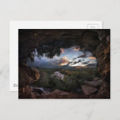 Carte Postale Coucher du soleil de crique de Barton - Austin, le (Devant / Derrière)