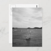 Carte Postale Coucher du soleil de Noumea (Devant / Derrière)