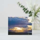 Carte Postale Coucher du soleil du Vermont Champlain (Debout devant)