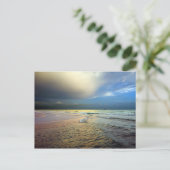 Carte Postale Coucher du soleil sur une plage d'Anna Maria (Debout devant)