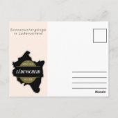 Carte postale "Couchers de soleil à Lüdenscheid" (Dos)