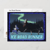 Carte Postale Coucou terrestre de glace (Devant / Derrière)