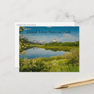 Carte Postale Coude de l'Oxbow Parc national de Grand Teton
