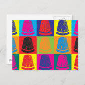 Carte Postale Coudre l'art pop (Devant / Derrière)