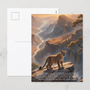 Carte postale Cougar