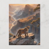 Carte postale Cougar (Devant)