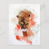 Carte Postale Cougar (Devant)