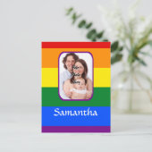 Carte Postale Couleur arc-en-ciel (Debout devant)