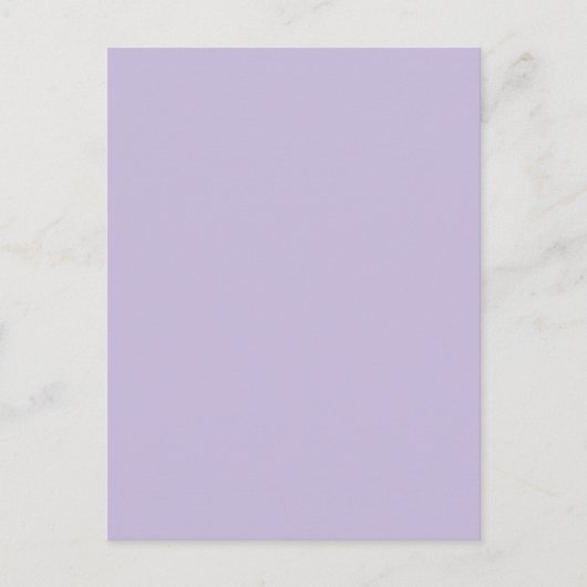 Carte Postale Couleur Arrière - plan - Lilac (Devant)