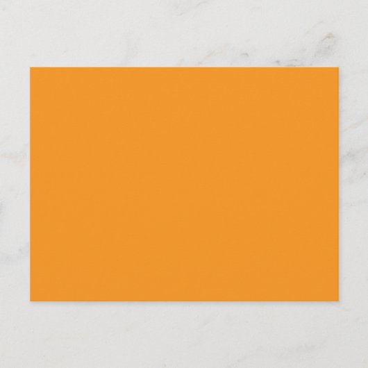 Carte Postale Couleur Arrière - plan - orange (Devant)