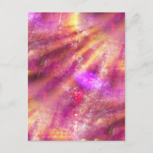 Carte Postale couleur arrière - plan transparent violet, rose