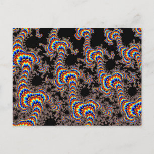 Carte Postale Couleur - Art fractal