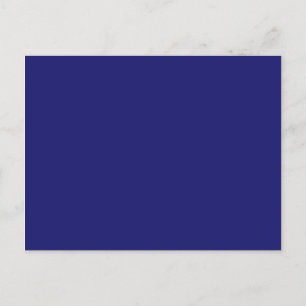 Carte Postale couleur bleu nuit
