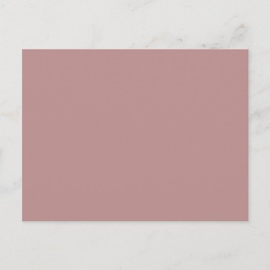 Carte Postale couleur brun rosé (Devant)