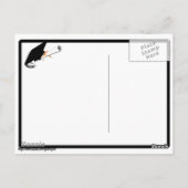 Carte Postale Couleur Casquette de grade avec couleurs de l'écol (Dos)