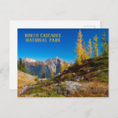 Carte Postale Couleur d'automne North Cascades (Devant / Derrière)