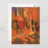 Carte Postale Couleur d'automne par Tom Thomson (Devant / Derrière)