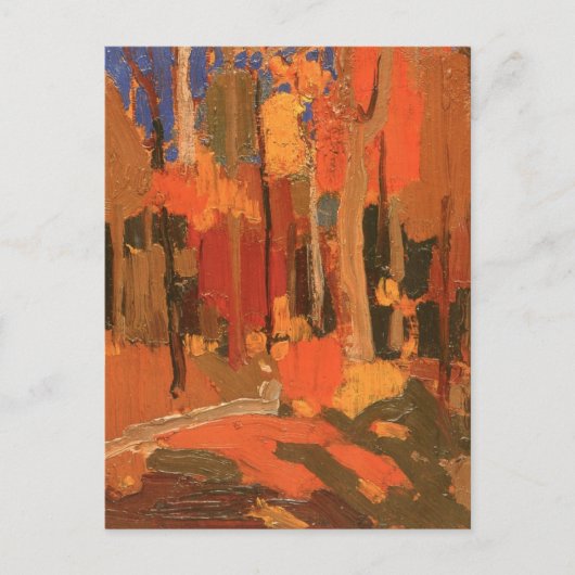 Carte Postale Couleur d'automne par Tom Thomson (Devant)