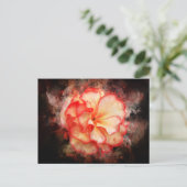 Carte Postale Couleur de fleur de Begonia - bb3 (Debout devant)