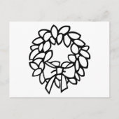 Carte Postale Couleur de la couronne avec cordon (Devant)